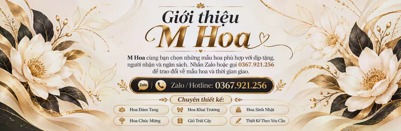 Ảnh bìa Shop hoa tươi Phường Đạo Thạnh Đồng Tháp - Hoa cho những dịp đáng nhớ